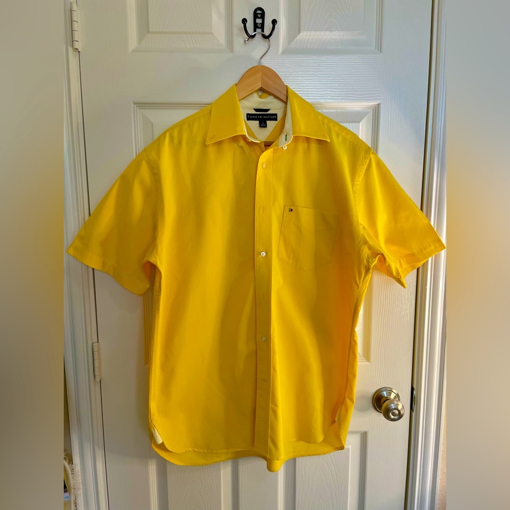 TOMMY HILFIGER : Short Sleeved Button Down